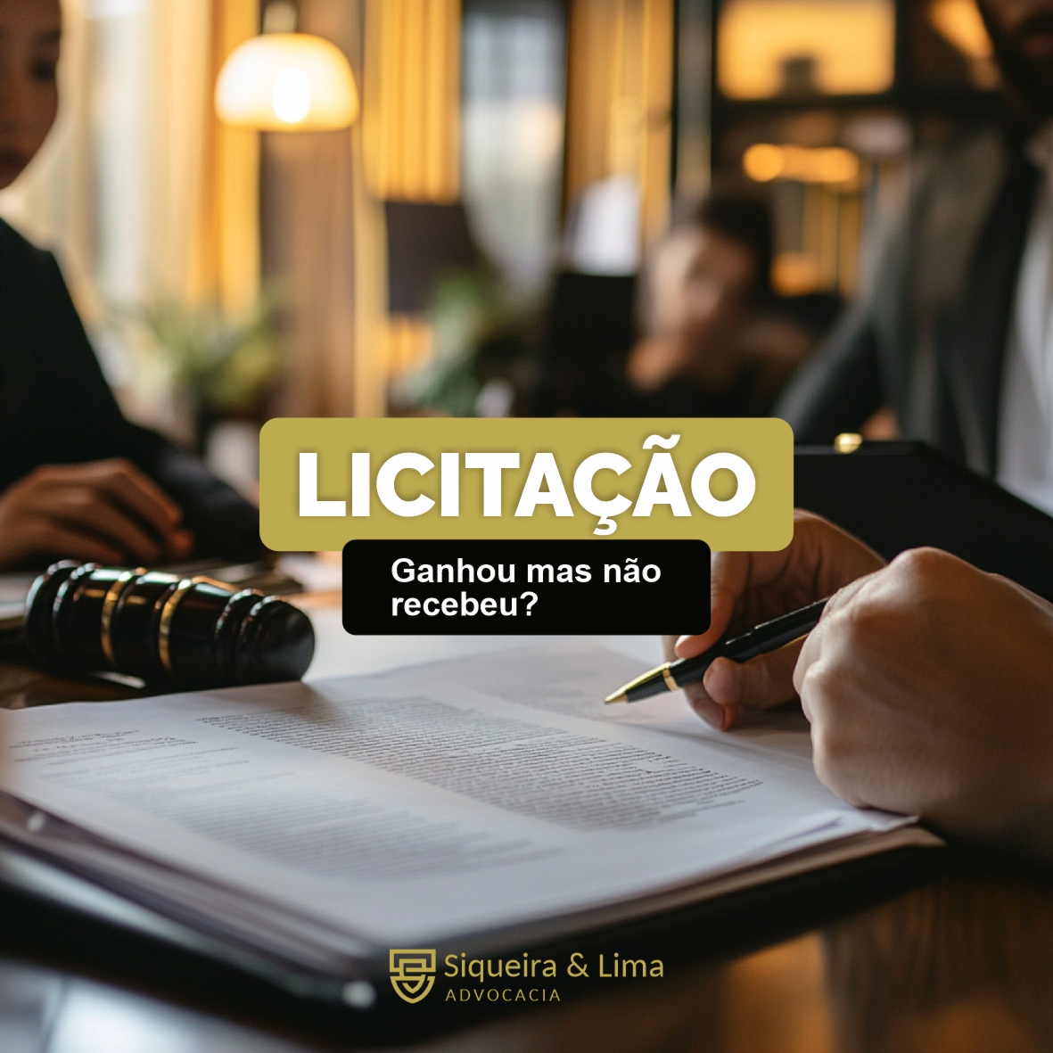 Ganhou a licitação, mas não recebeu o pagamento?